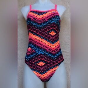 NIKE Women’s Electric Rio Competitive One- Piece Swimsuit, Size 32/6 - NEW